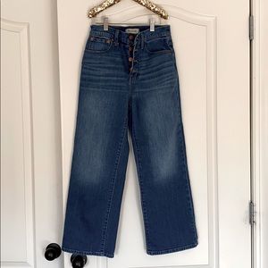 Madewell Slim Wide Leg Crop